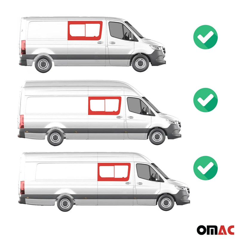 2010-2018 Mercedes Sprinter W906 Sliding Window Glass