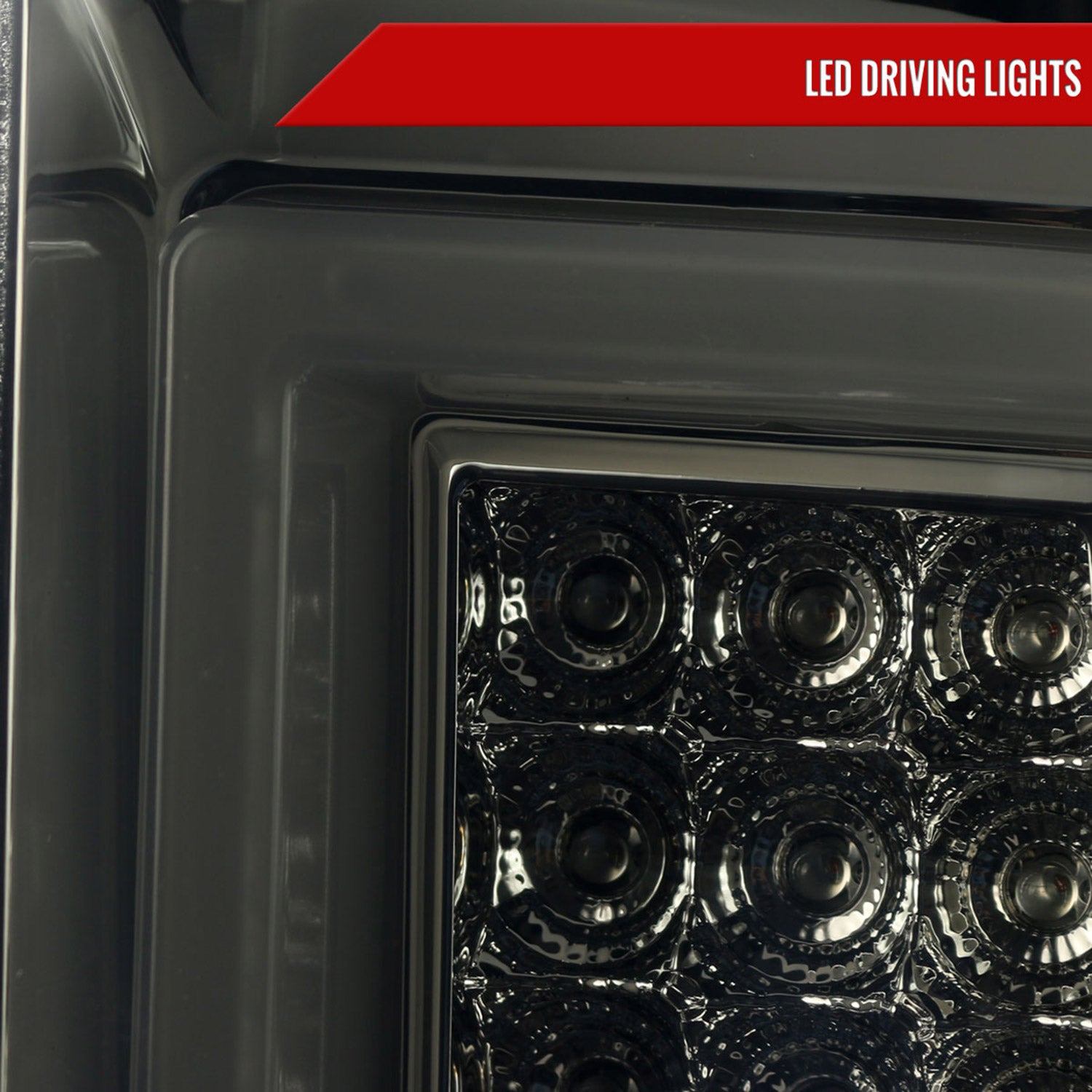 2014-2018 Chevy Silverado 1500 2500HD/Sierra 3500HD LED Tail Lights Smoke