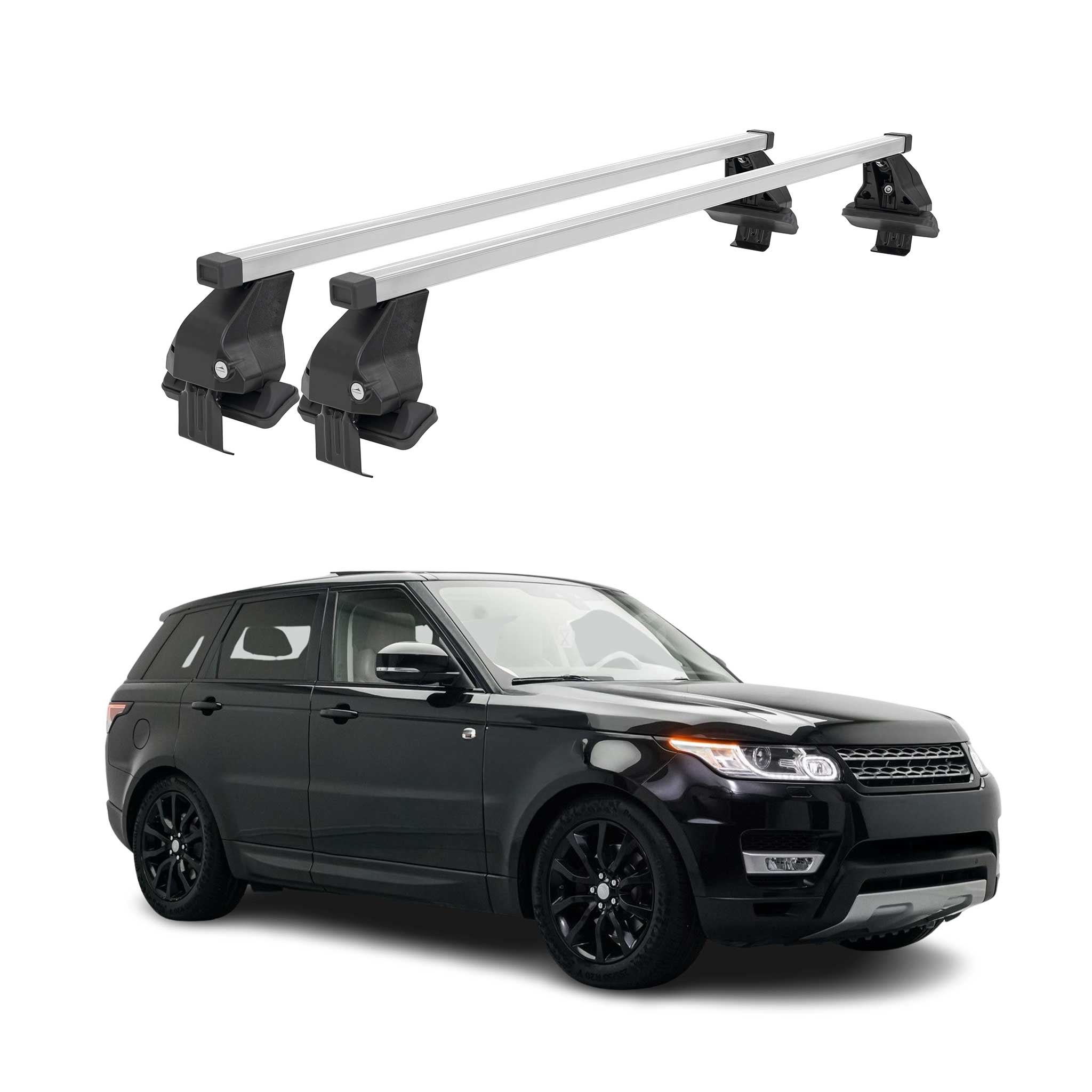 2014-2022 Land Rover Range Rover Sport Roof Rack Cross Bars Silver