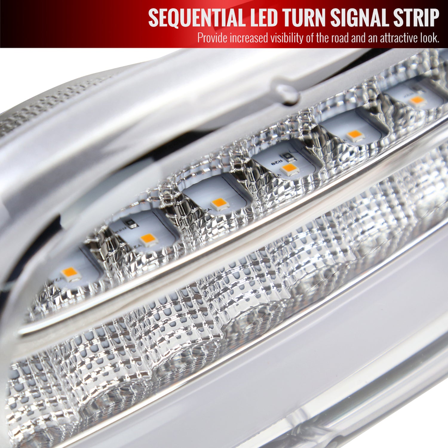 1999-2006 GMC Sierra Sierra Yukon/XL Headlights & Signal Bumper Lights Chrome