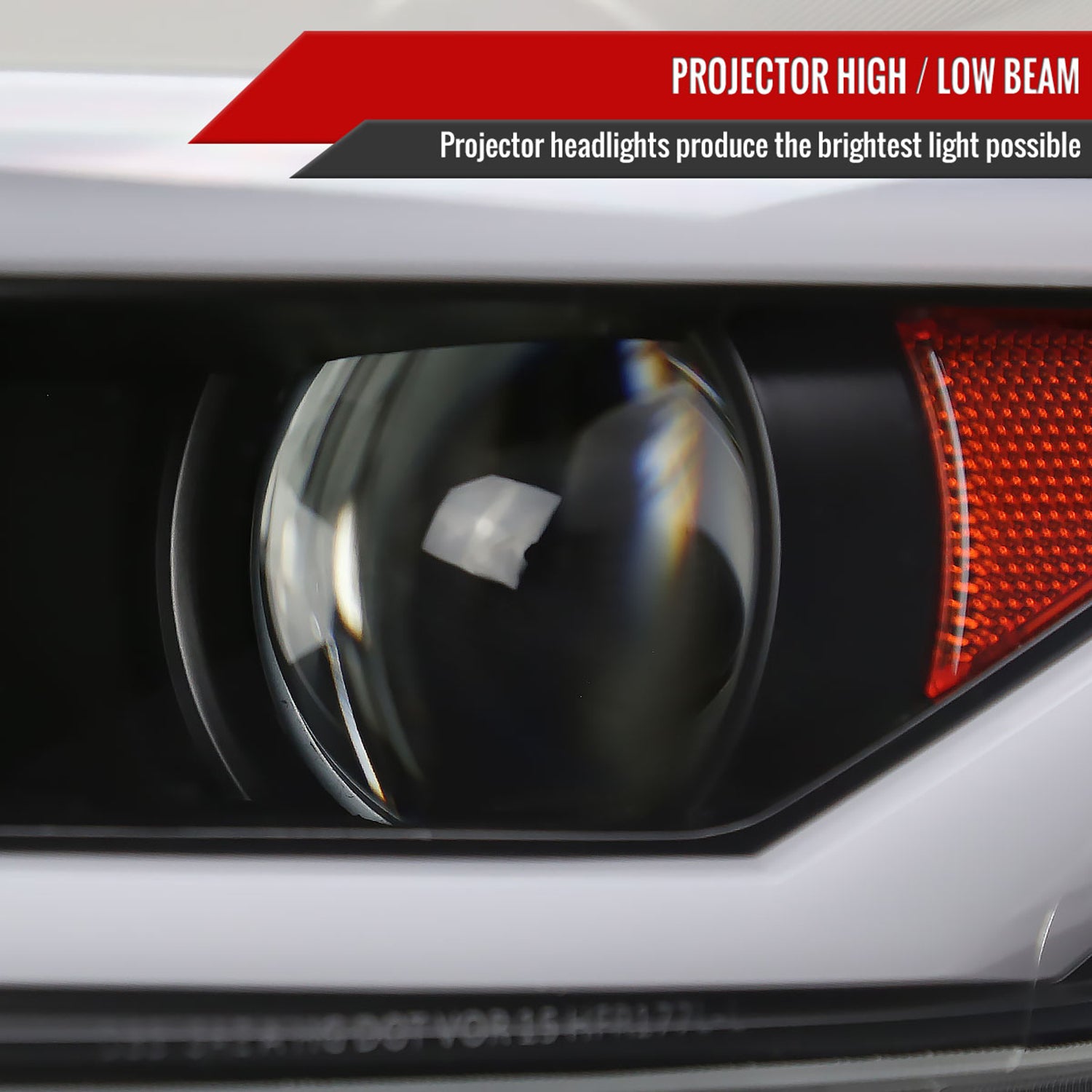 2015-2017 Ford Mustang / 18-2020 Mustang Shelby LED Xenon HID Headlights Black