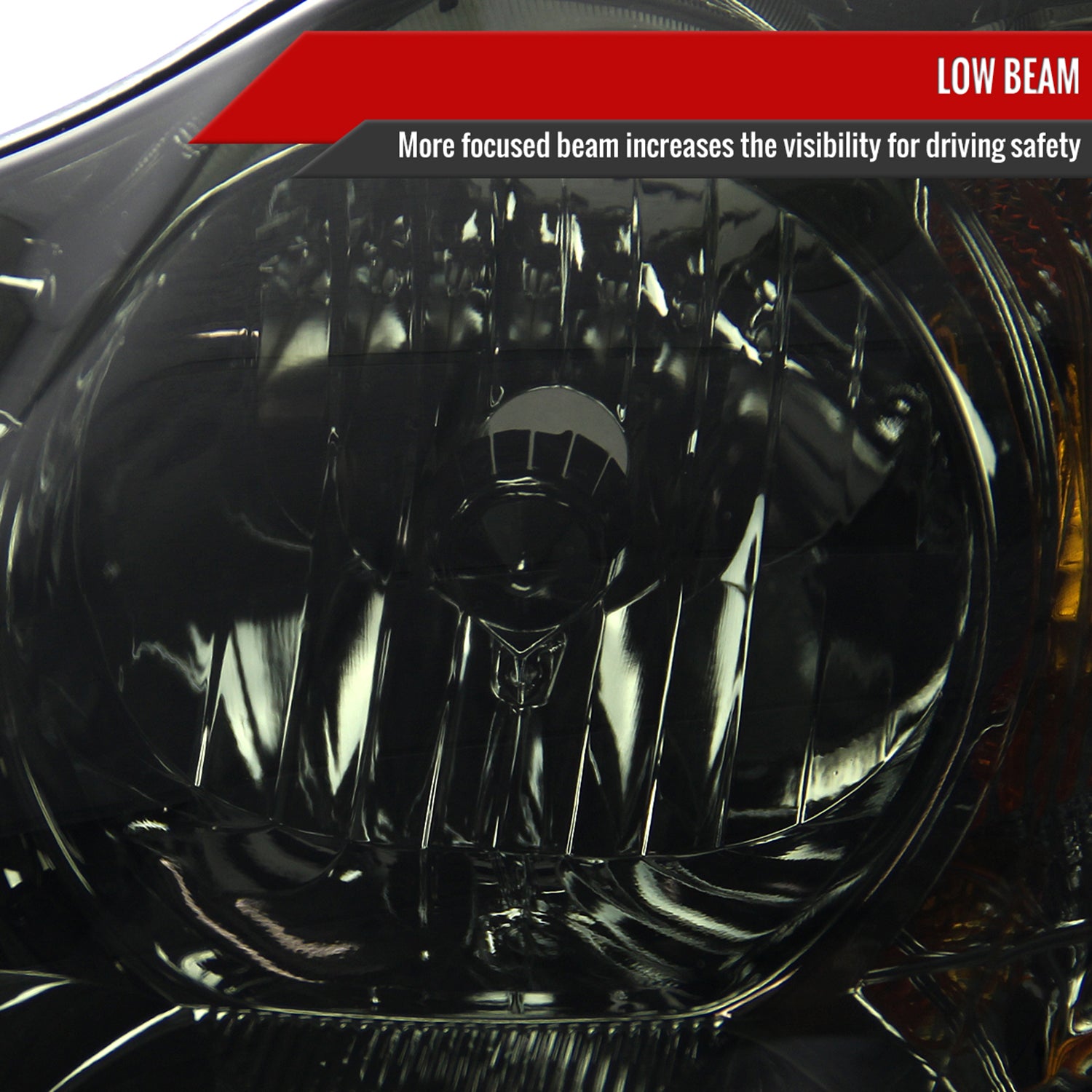 2003-2008 Toyota Corolla Factory Style Headlights Chrome Housing/Smoke Lens