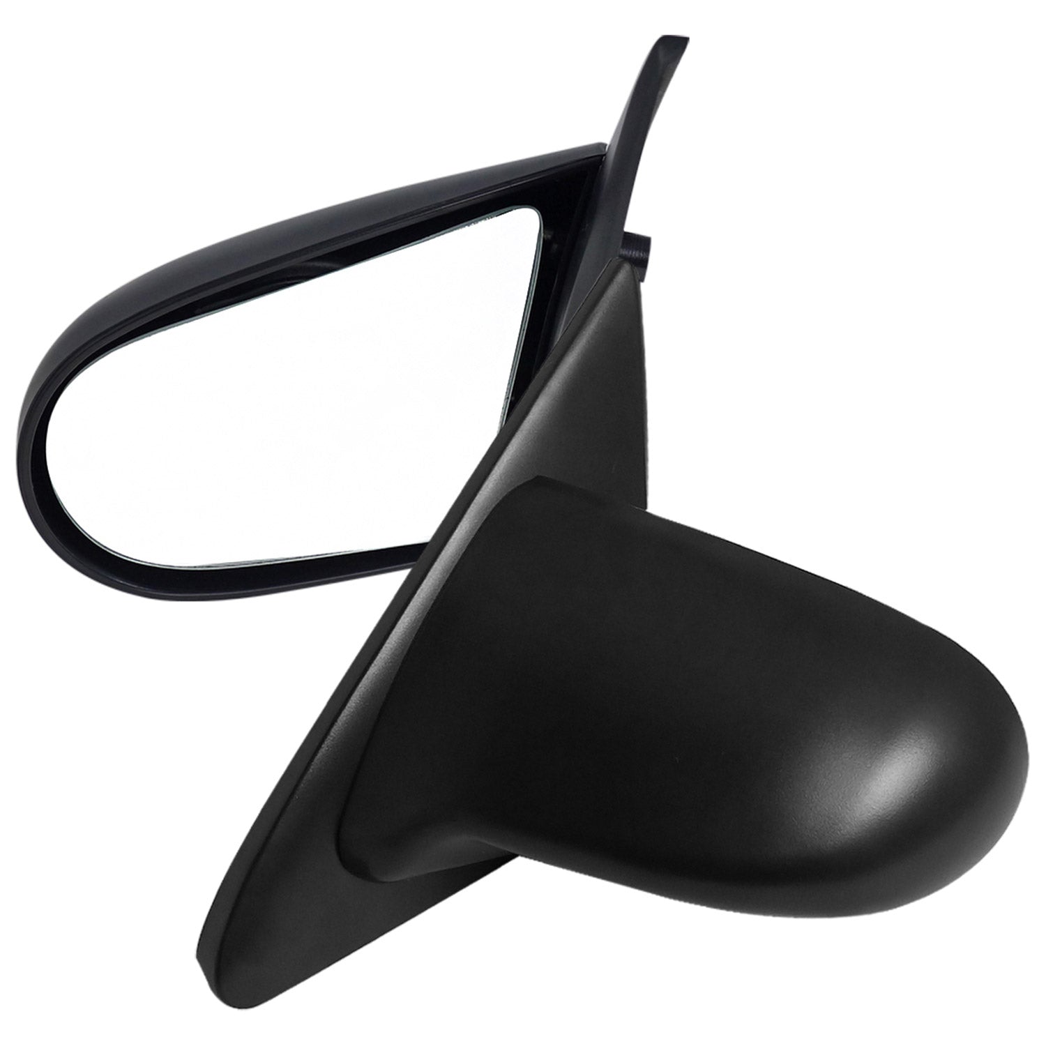 1992-1995 Honda Civic Coupe/Hatchback Black Manual Adjustable Spoon Mirrors