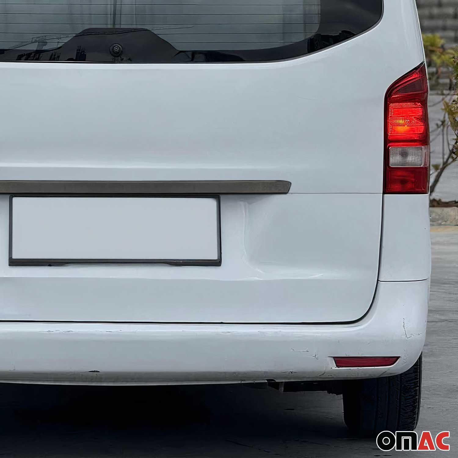 2016-2024 Mercedes Metris Rear Trunk Tailgate Door Handle Cover Stainless Steel Dark