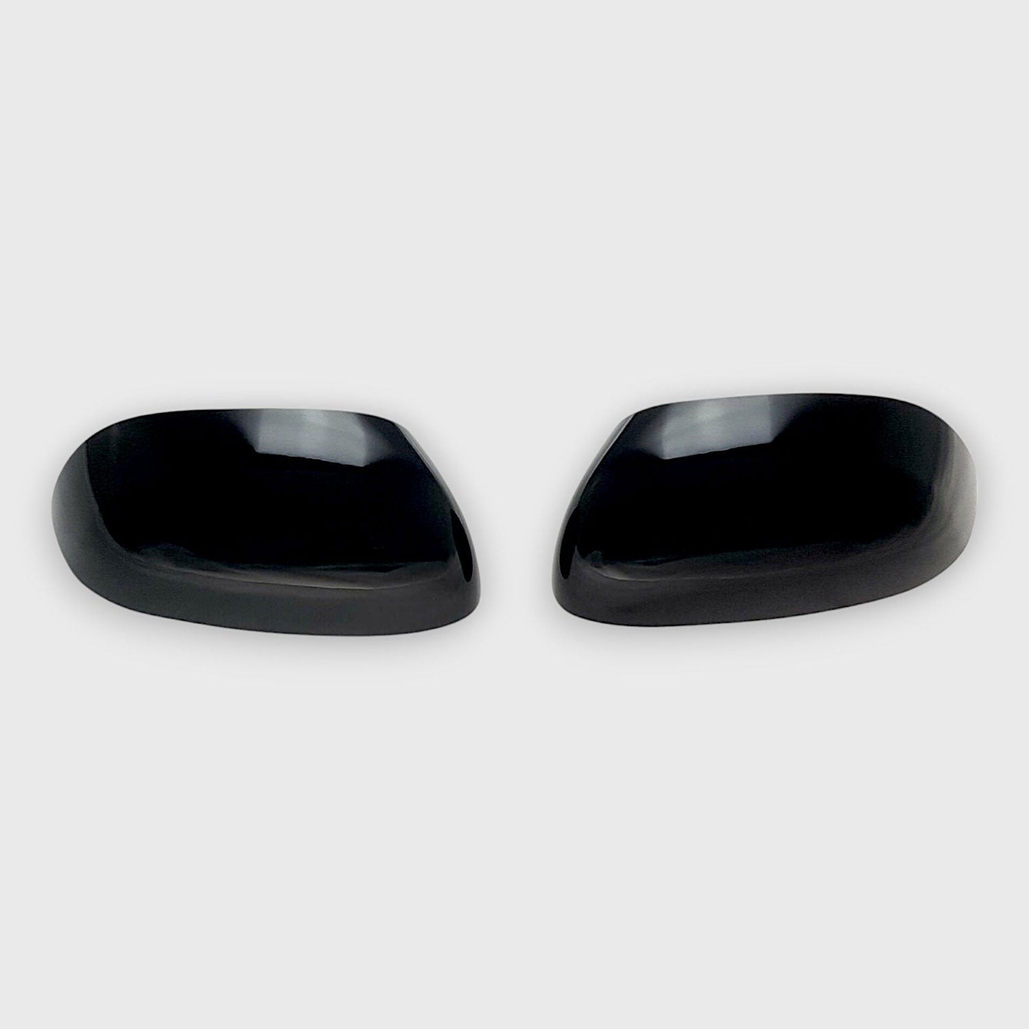 2014-2019 Kia Soul Mirror Cover Caps Gloss Black 2Pcs ABS Plastic