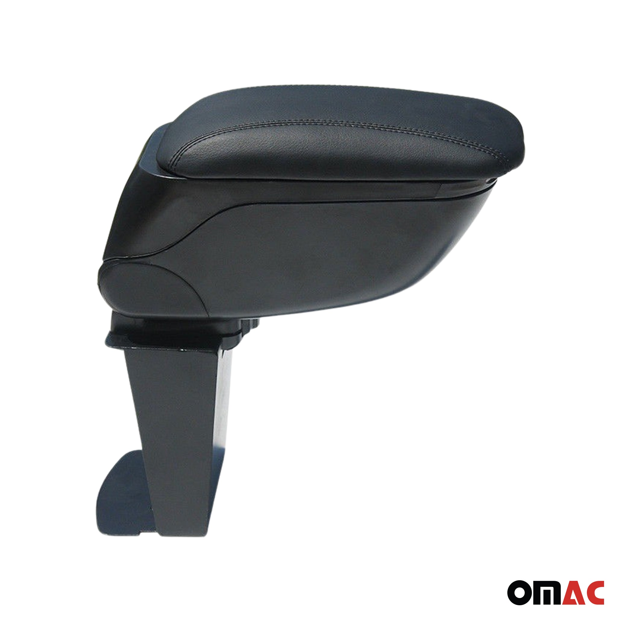 2010-2013 Ford Transit Connect Black Center Console Armrest Plastic Leather