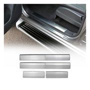 2005-2021 Nissan Frontier Door Sill Scuff Plate Scratch Protector Stainless Steel 4Pcs