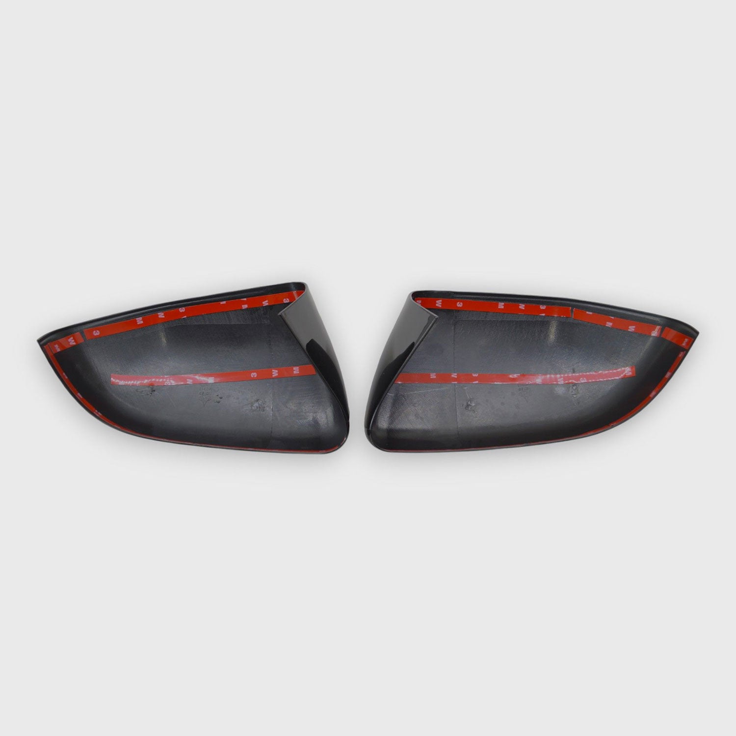 2020-2025 Ford Explorer Mirror Cover Caps Gloss Black 2Pcs ABS Plastic