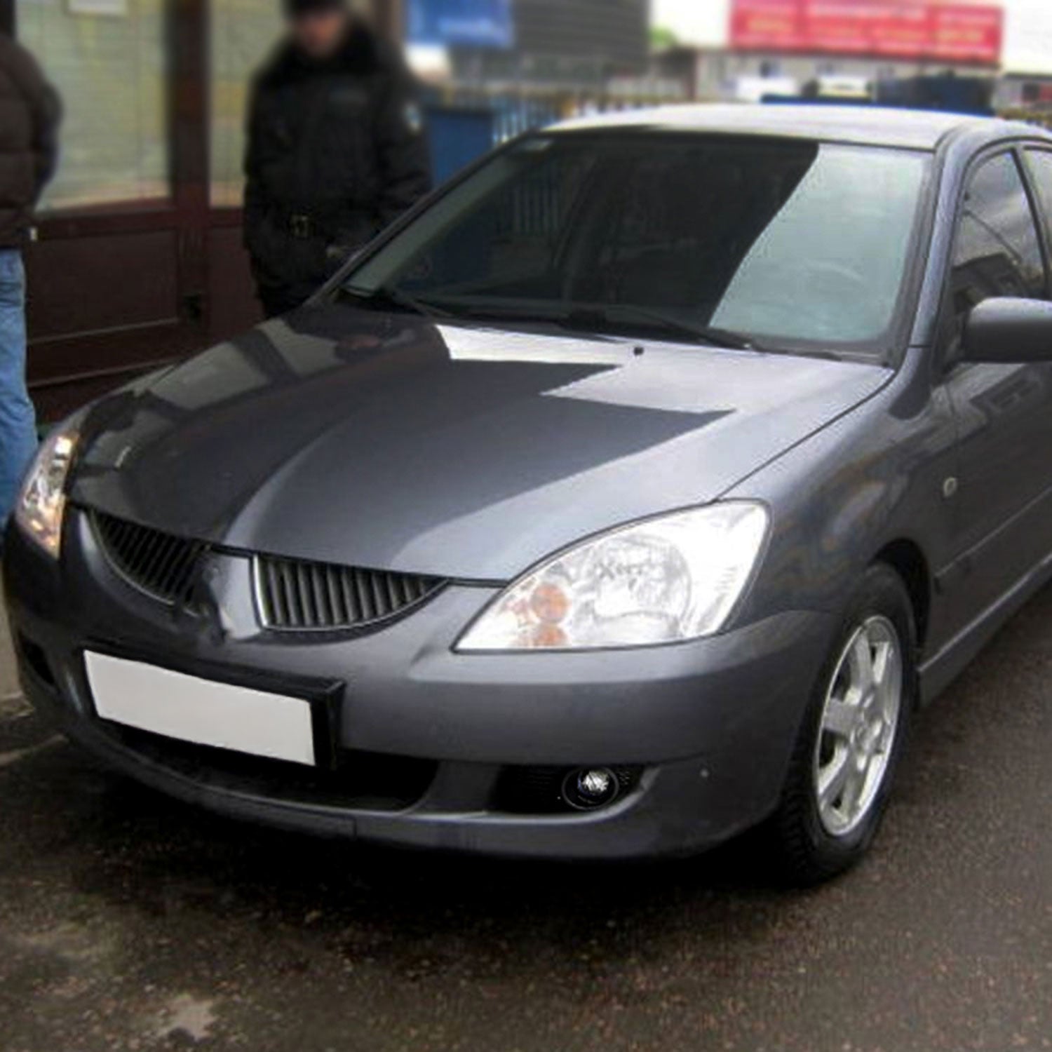 2004-2005 Mitsubishi Lancer Ralliart H3 Fog Lights Kit & Switch Chrome