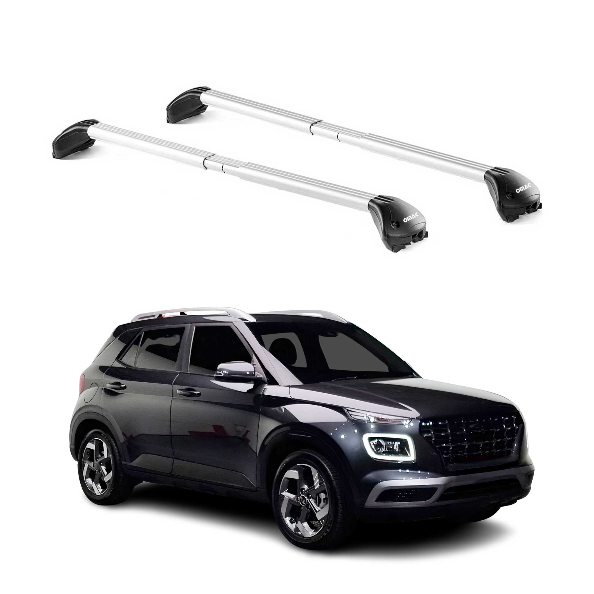 2020-2025 Hyundai Venue Roof Rack Cross Bars Luggage Carrier 2 Pcs