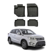 2015-2024 Suzuki Vitara Premium Floor Mats Liners Full Set All Weather Heavy Duty