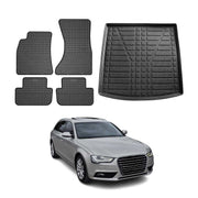 2008-2012 Audi A4 B8 Avant Floor Mats Cargo Liner Set