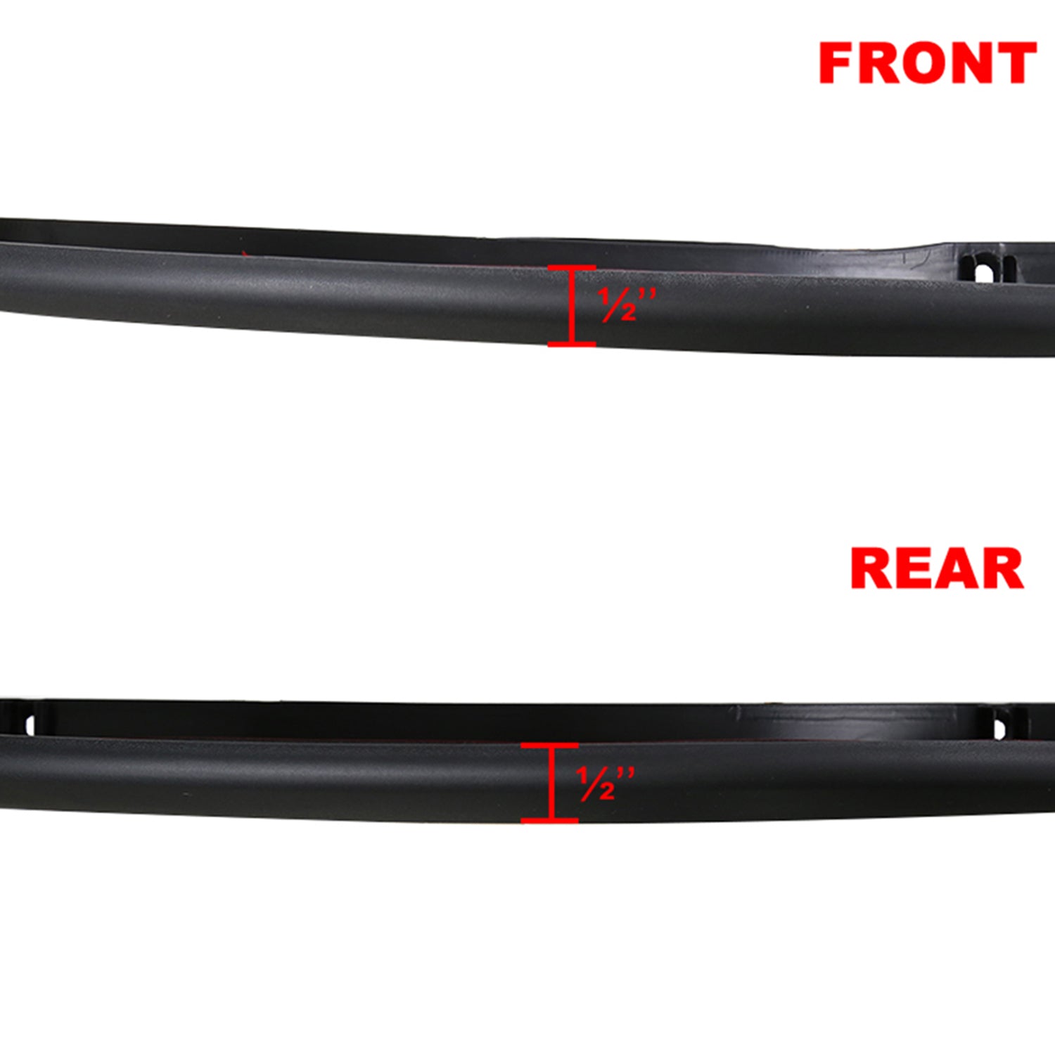 2004-2008 Ford F-150 Flareside Smooth Factory OE Style Fender Flares