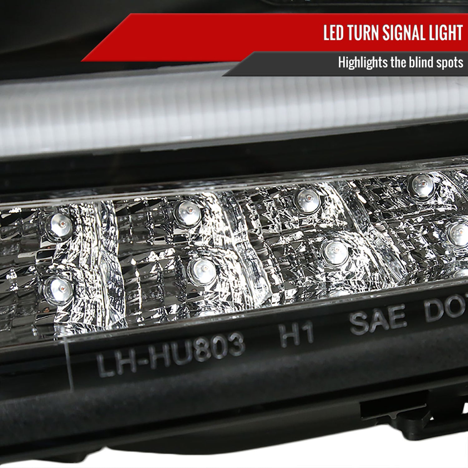 2011-2015 Chevy Cruze / 16 Cruze Limited Headlights LED Light & Signal Black