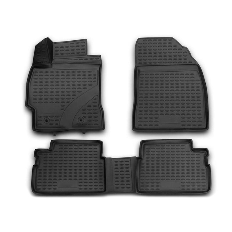 2009-2010 Pontiac Vibe RWD Floor Mats Liners Full Set All Weather