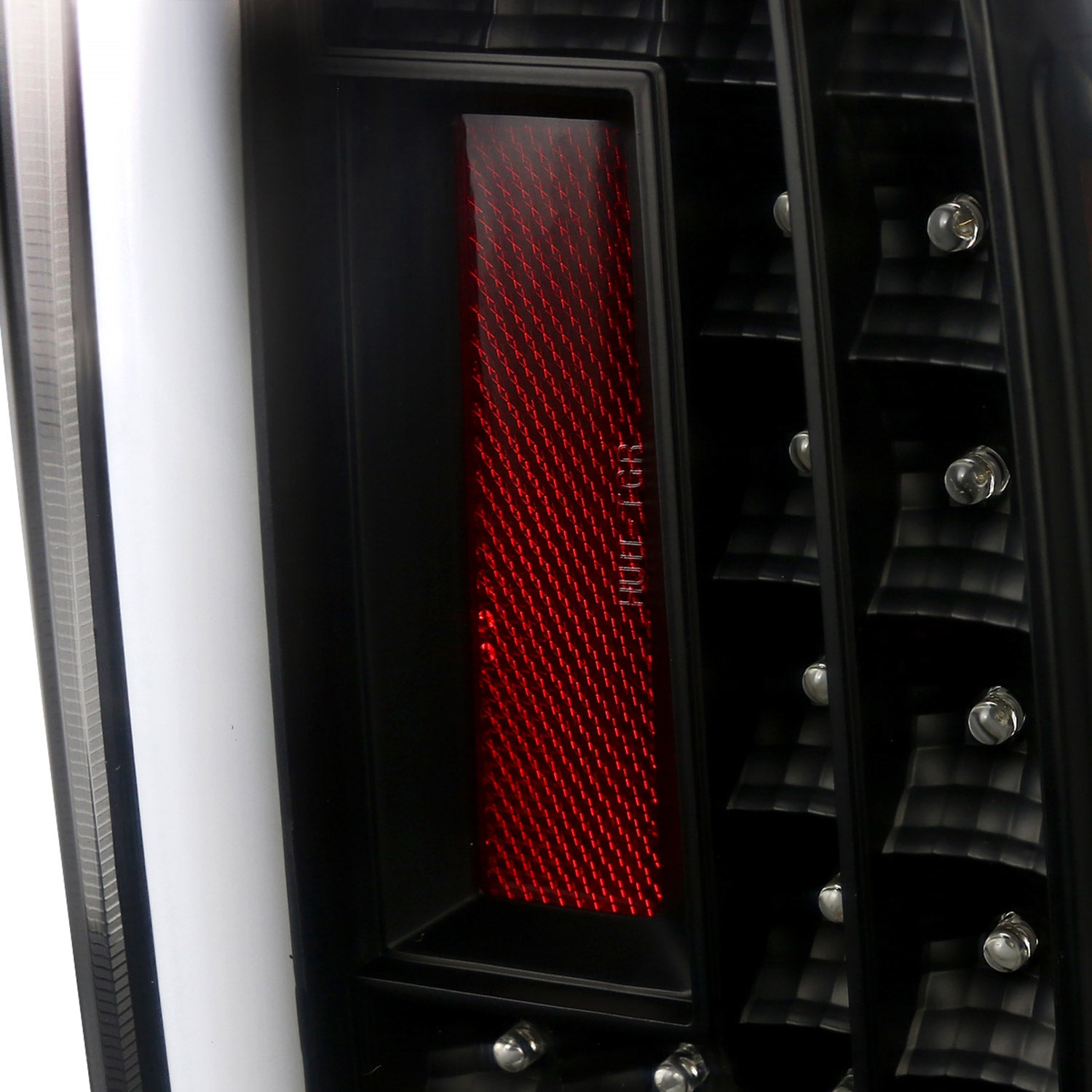 2015-2020 Chevy Tahoe/Suburban LS LT LTZ LED Tail Lights Matt Black/Clear