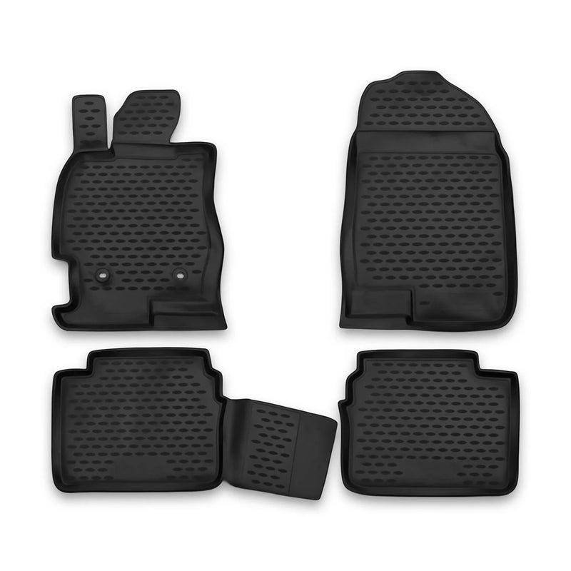 2009-2013 Mazda 6 Floor Mats Liners Full Set All Weather Black