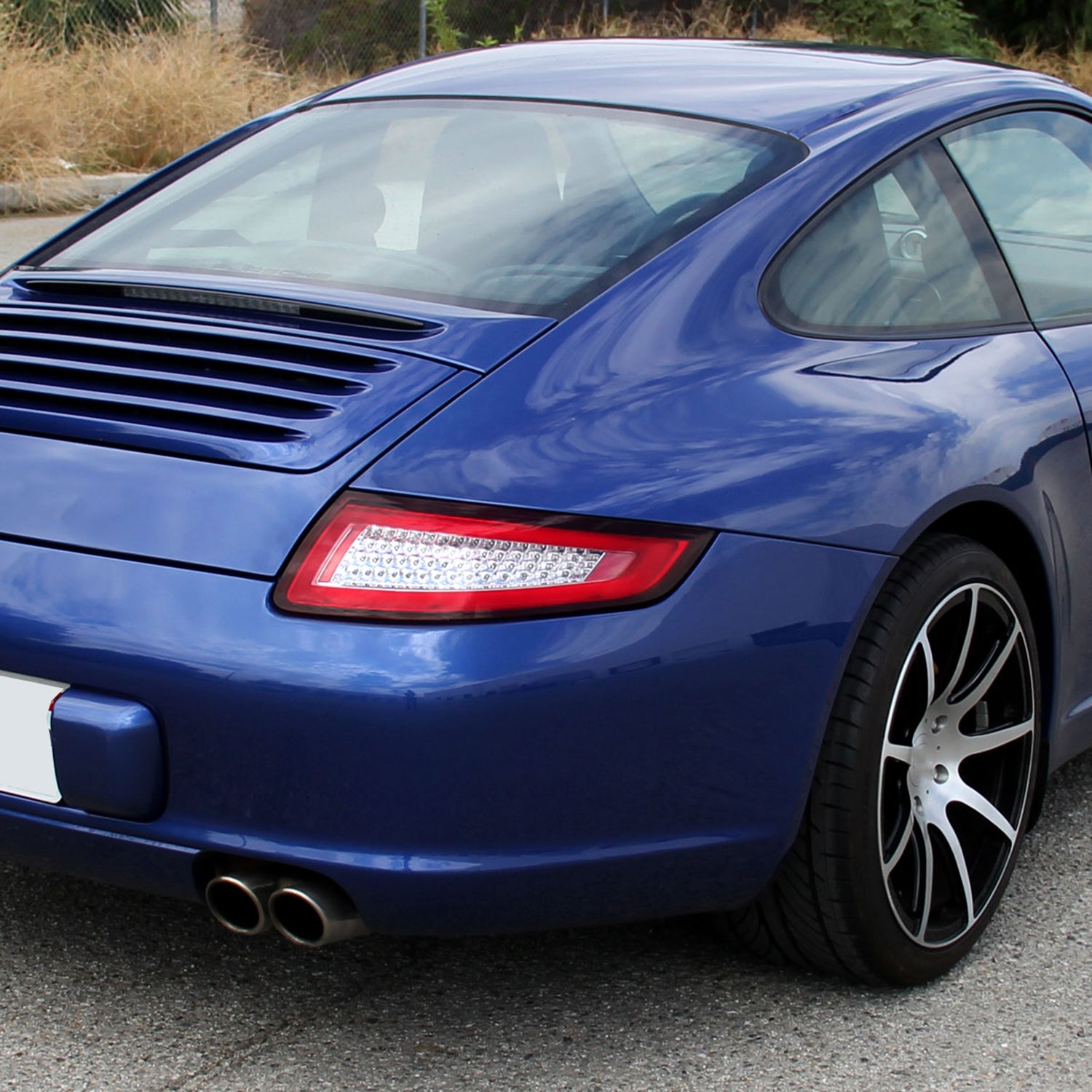 2005-2008 Porsche 911 997 Carrera / 911 997 GT3 LED Tail Lights Chrome/Red