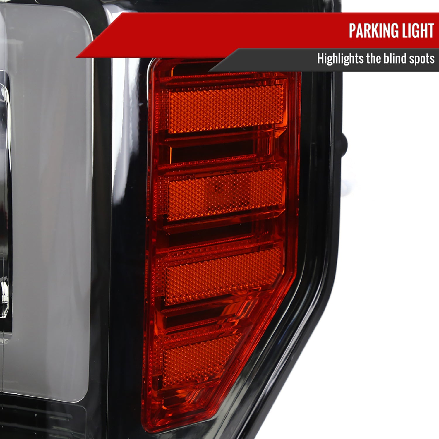 2017-2019 Ford F-250 F-350 F-450 F-550 LED C-Bar Headlights Signal Smoke