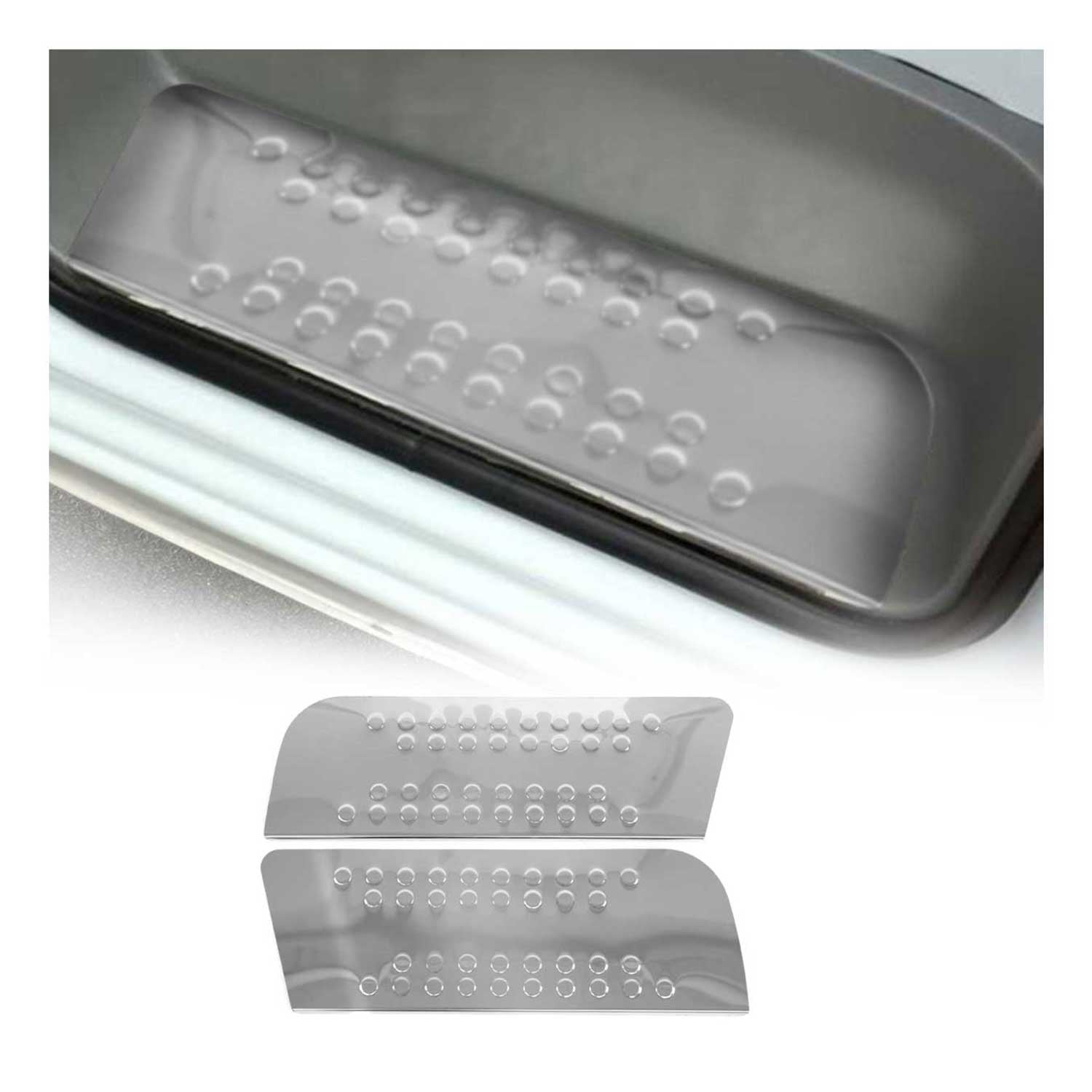 2006-2018 Mercedes Sprinter W906 Door Sill Scuff Plate Protector Stainless Steel