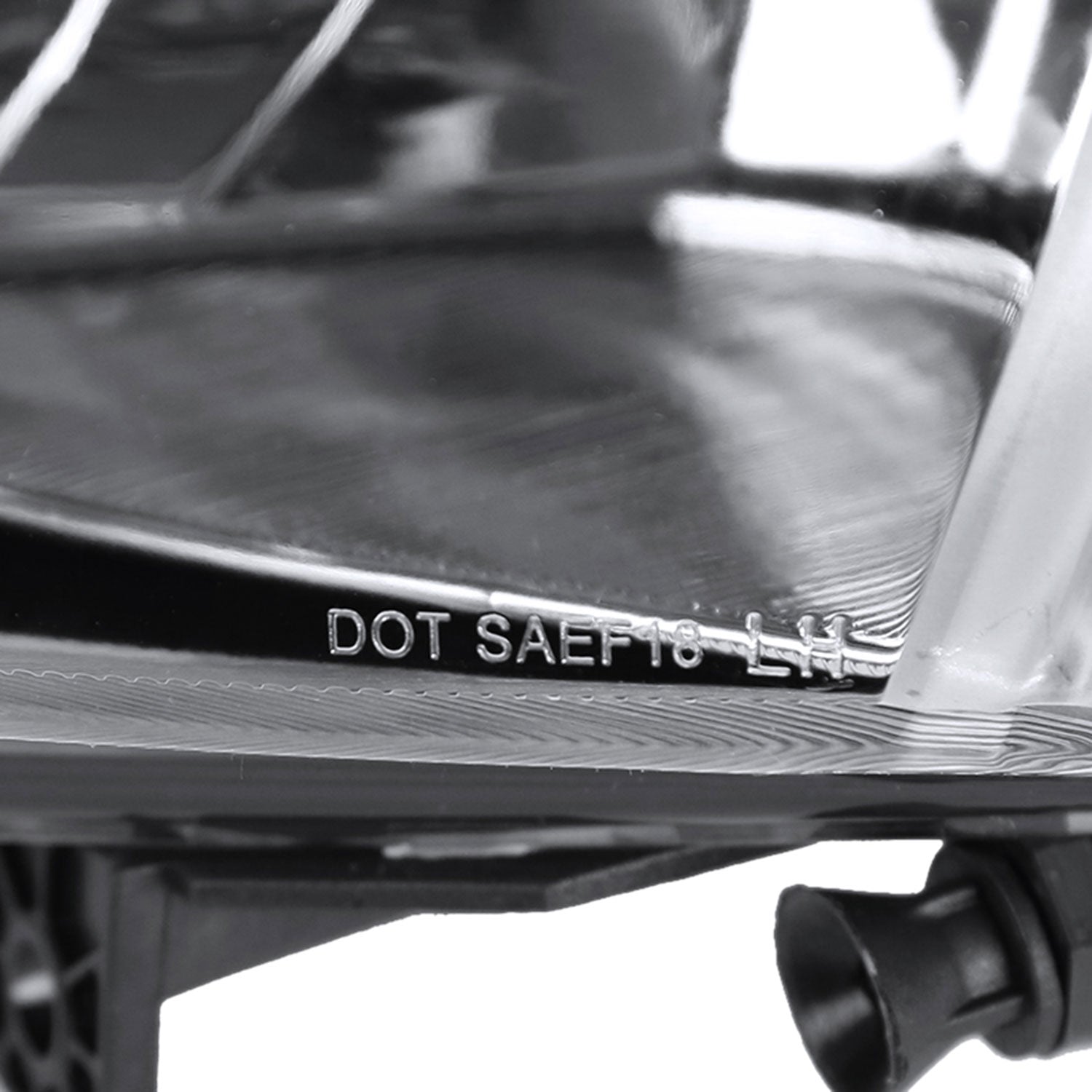 2015-2017 VW Golf Mk7 H11 Fog Lights Chrome Housing/Clear Lens