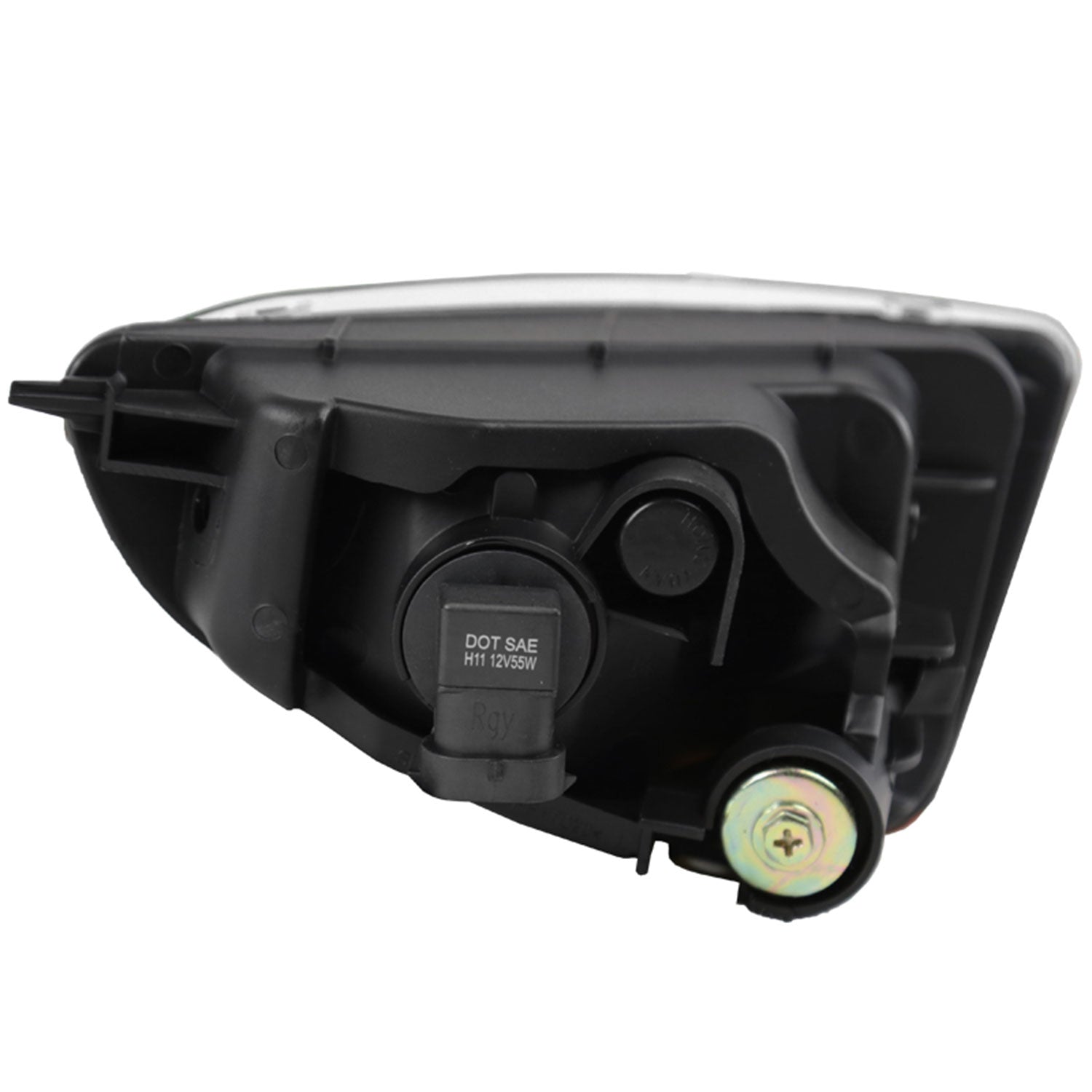 2004-2005 Honda Civic Coupe/Sedan H11 Fog Lights Kit - HZ Chrome/Clear Lens