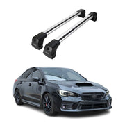 Fix Points Roof Racks Cross Bar for Subaru WRX / WRX STI 2012-2014 Alu Gray 2x