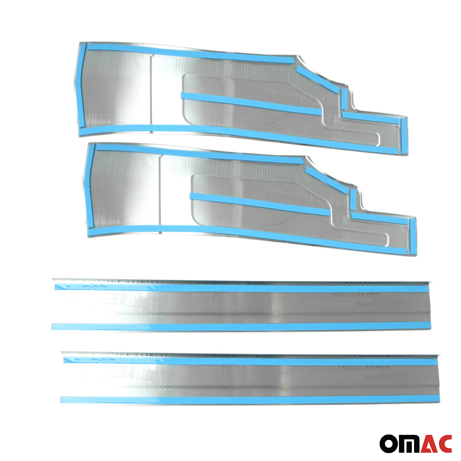 2014-2019 Ford Transit Connect Door Sill Scuff Plate Scratch Protector Stainless Steel