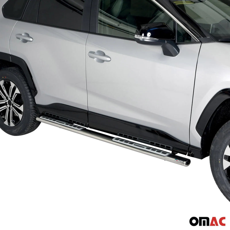 2019-2024 Toyota RAV4 Running Boards Side Steps Silver Local Pickup