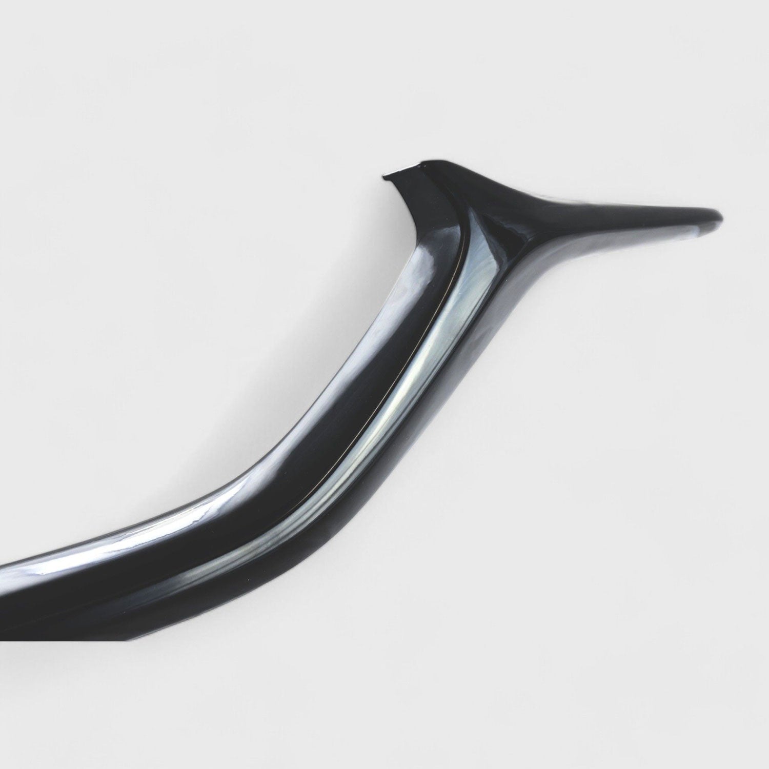 2017-2021 Mazda CX-5 Grille Overlay Gloss Black 2Pcs ABS Plastic