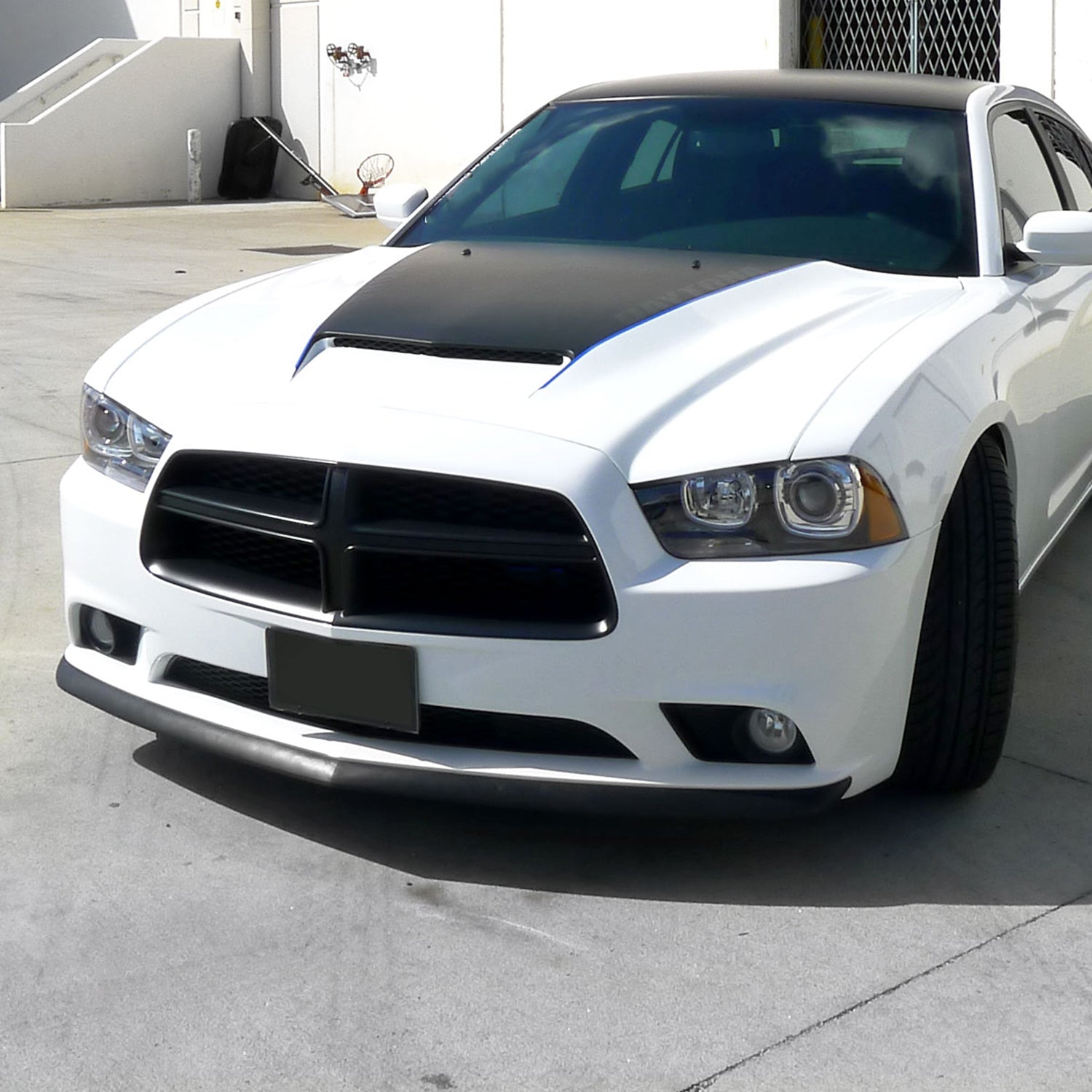 2011-2014 Dodge Charger ABS Bumper Lip Body Kit Splitter Spoiler