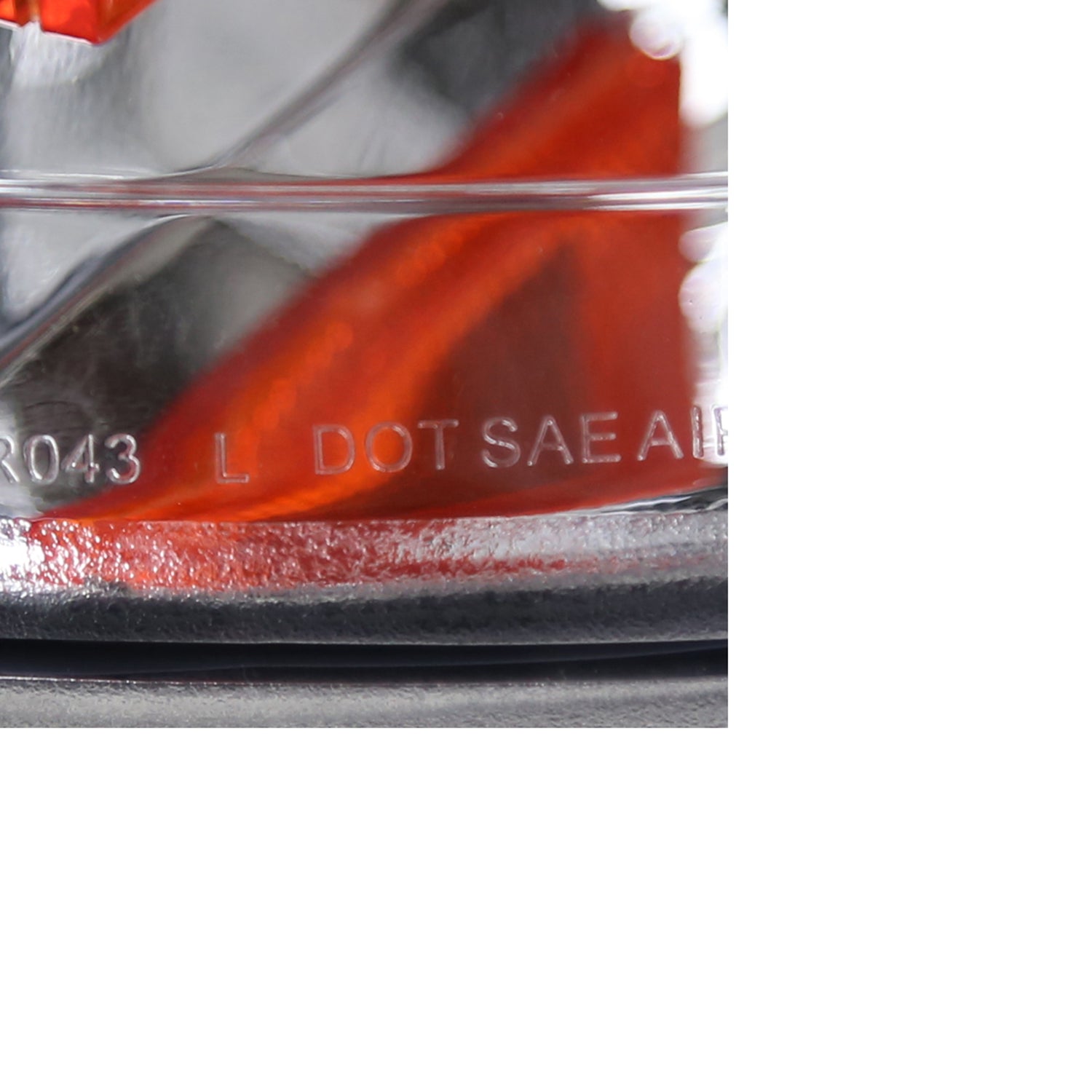 1994-1998 Ford Mustang Corner Parking Turn Signal Lights Chrome/Clear Lens