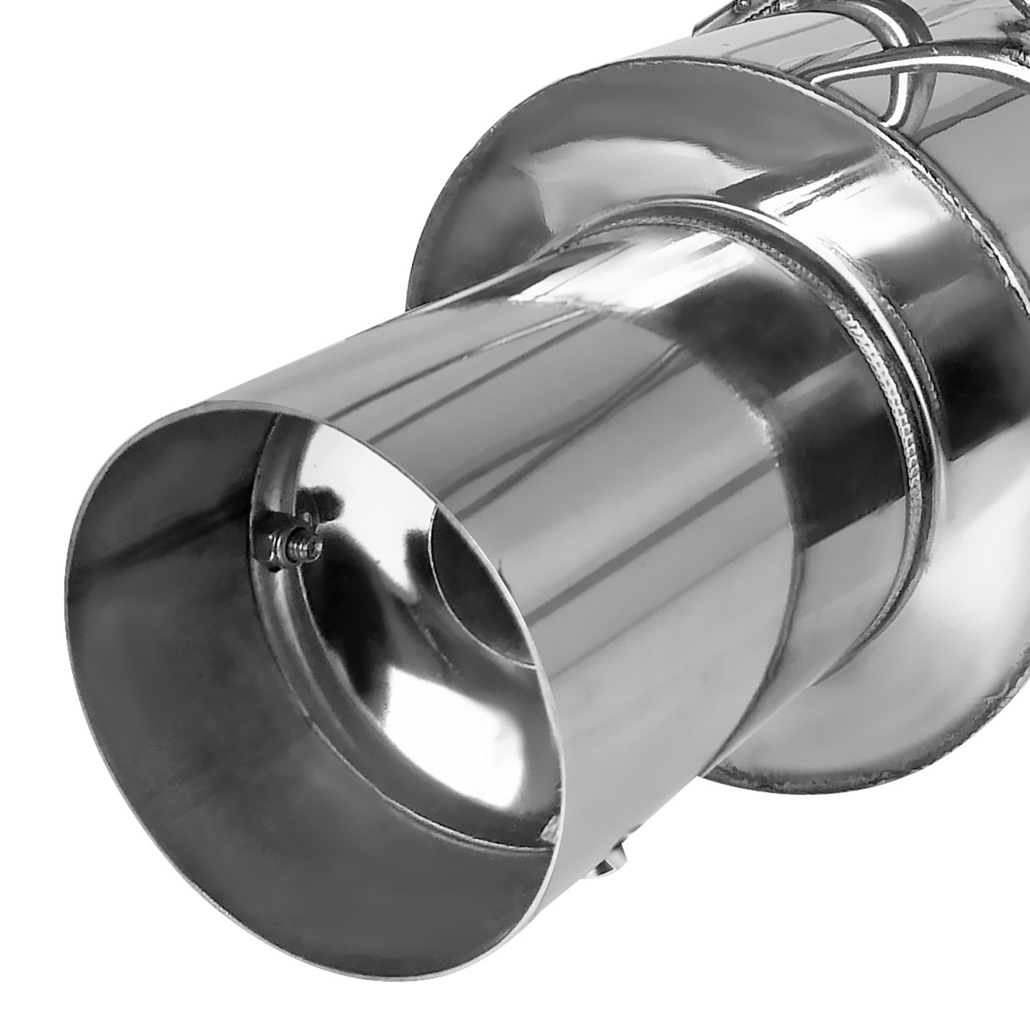 1992-1995 Honda Civic Hatchback T-304 S.Steel N1 Style Catback Exhaust System