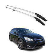 2013-2015 Subaru XV Crosstrek Roof Rack Rails Side Rails Silver