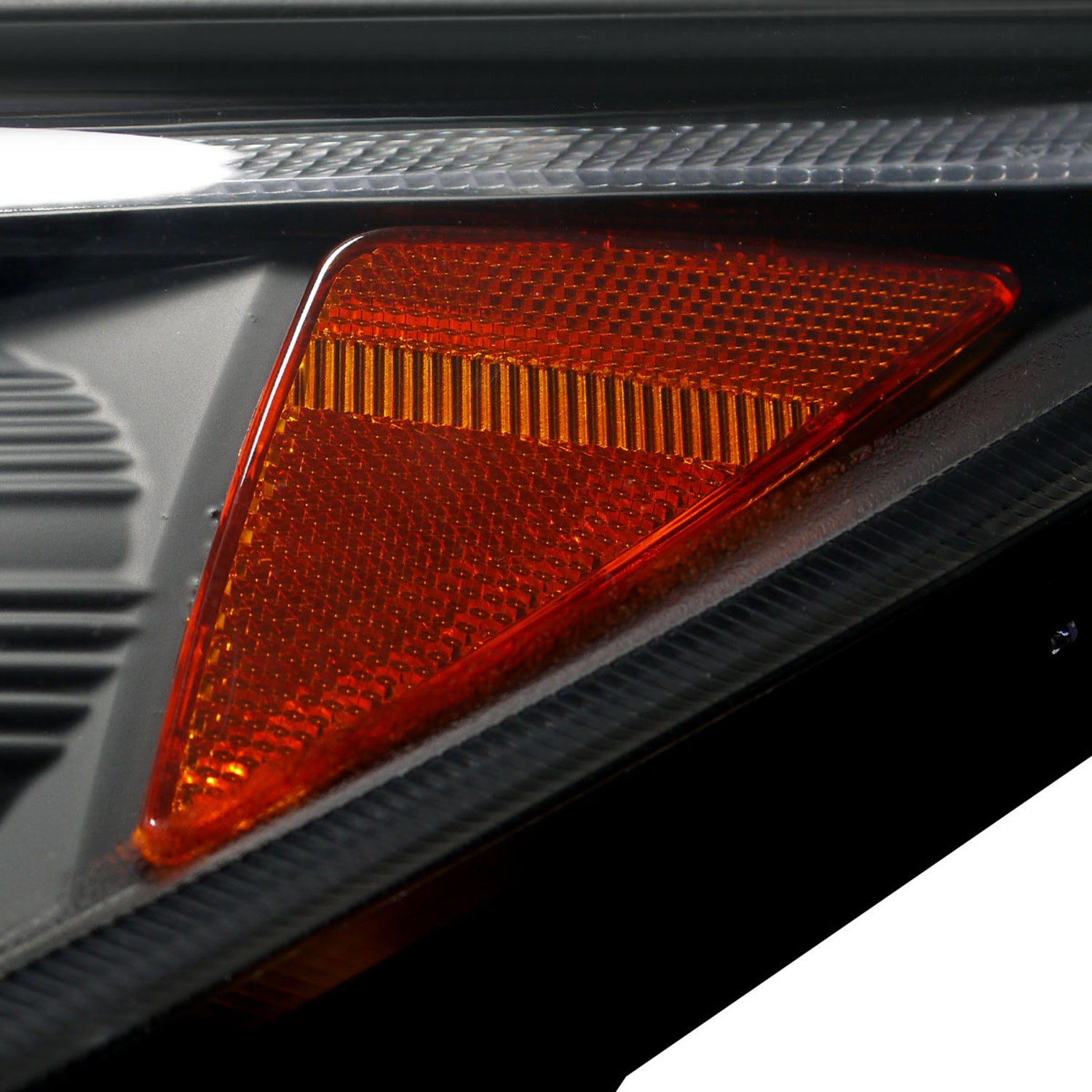 2010-2013 Hyundai Tucson Projector Headlights LED Light Strip Matt Black/Clear