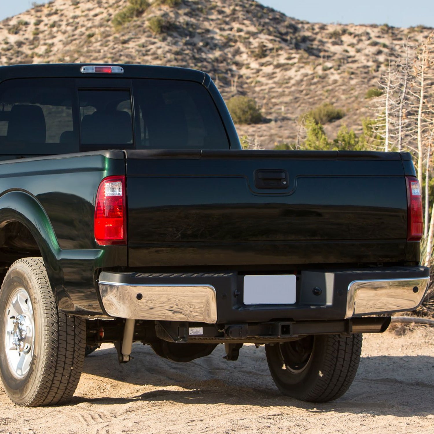 1999-2007 Ford F-250/F-350/F-450 SuperDuty Black ABS OE Tailgate Cap Cover