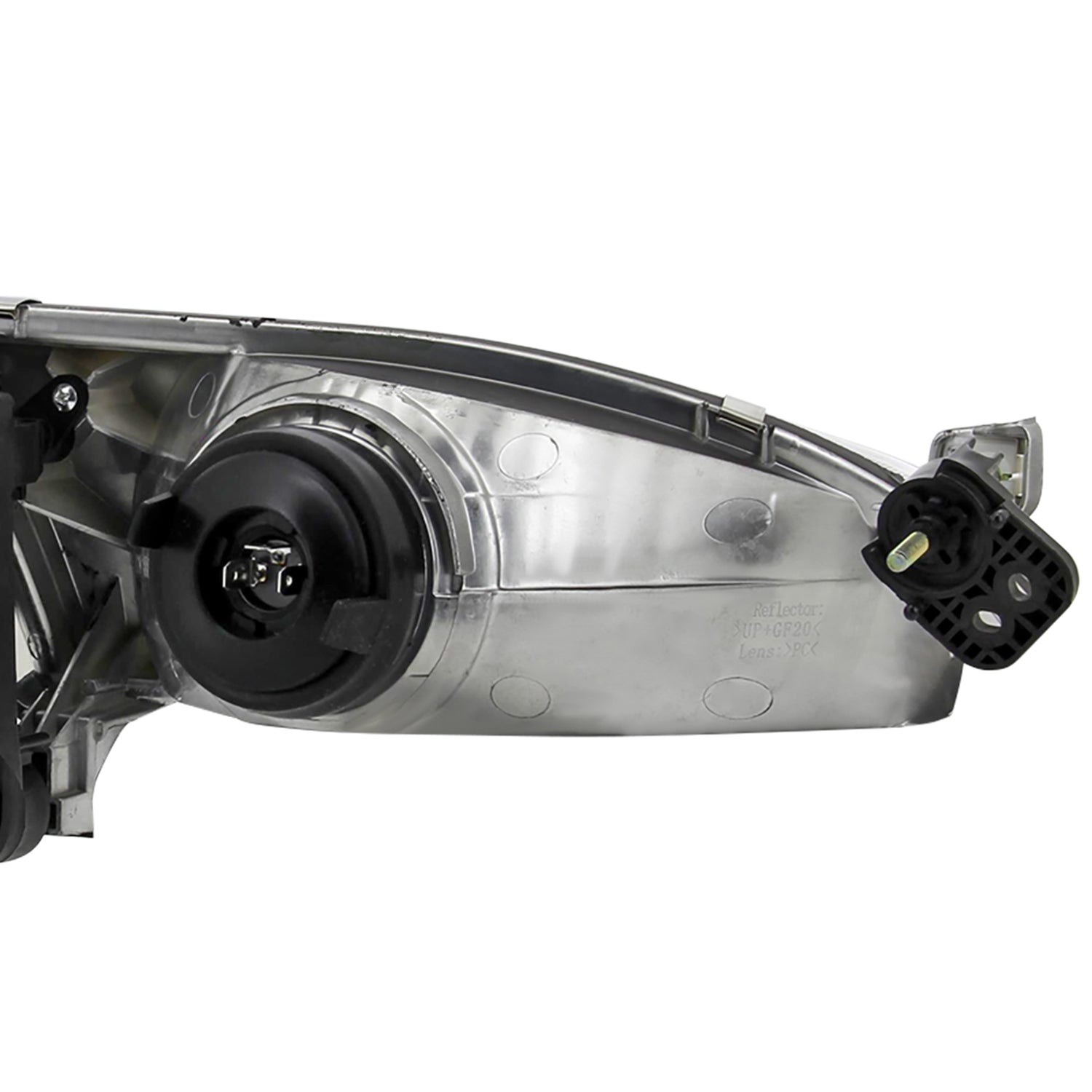 1998-2000 Toyota Corolla Factory Crystal Headlights Corner Lights&Bulbs Black