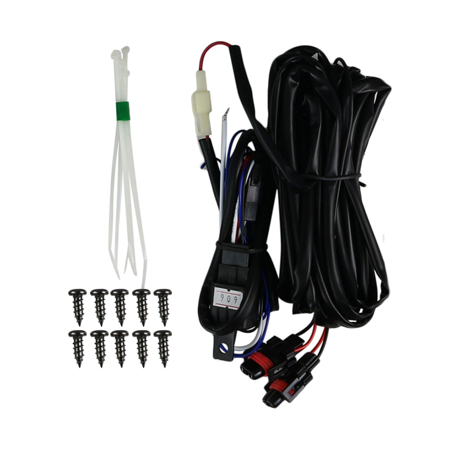 2016-2018 Mazda CX-3 SMD LED Projector Fog Lights Kit Chrome/Clear Lens