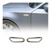 2013-2015 BMW X1 E84 Side Indicator Signal Trim Cover Stainless Steel 2Pcs