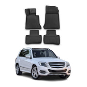 2013-2015 Mercedes GLK Class X204 Floor Mats Liners Full Set All Weather Black