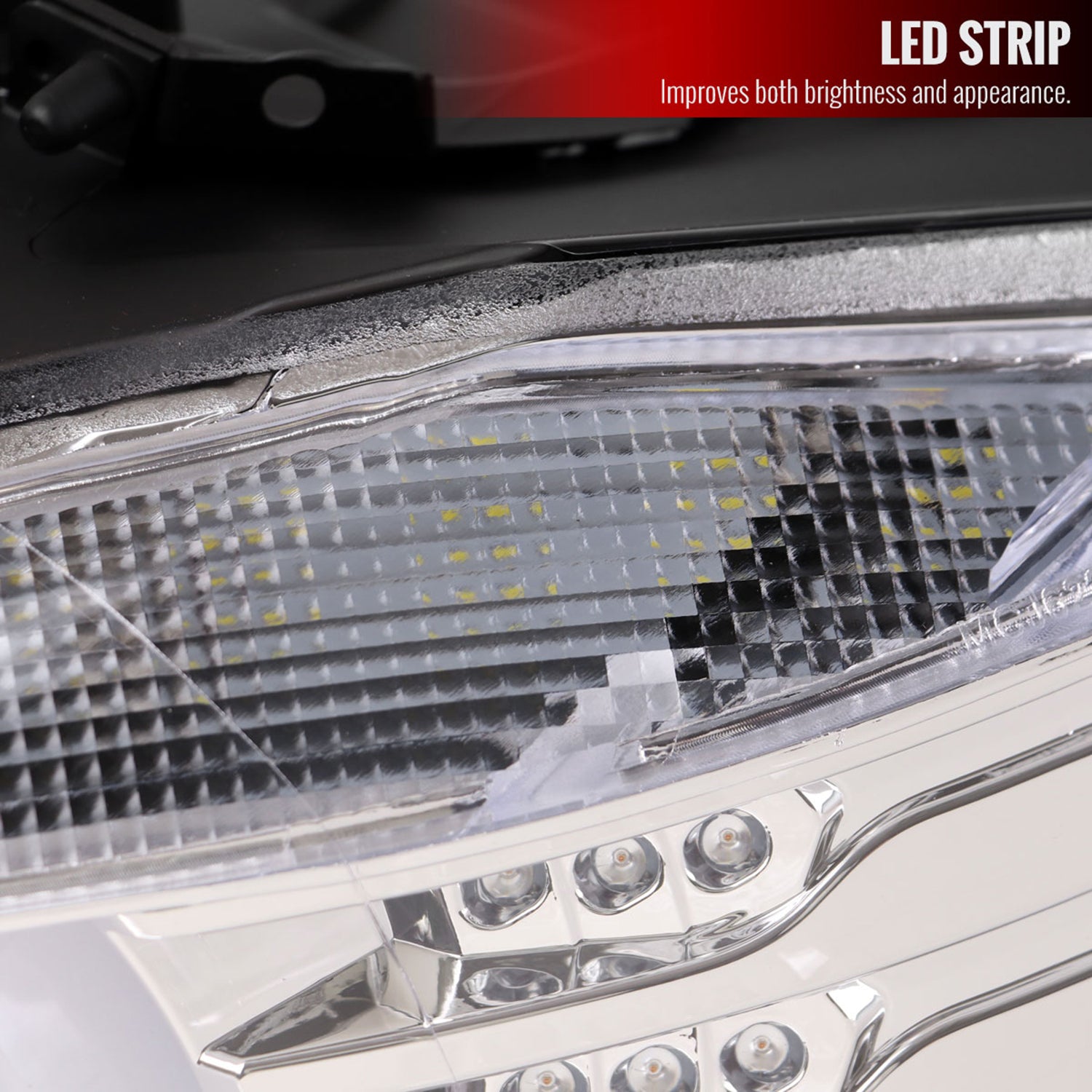 2012-2015 BMW F30 3 Series Sedan Dual LED Headlights LED Signal Chrome