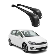 2015-2021 VW Golf Mk7 Roof Racks Cross Bars Black