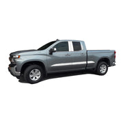 2019-2025 Chevrolet Silverado Stainless Door Handle Trim 8Pc