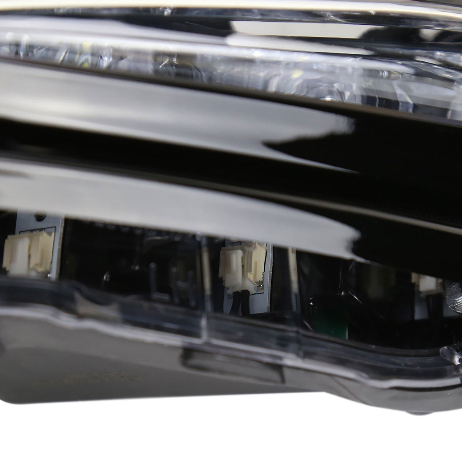 2017-2019 Toyota Corolla LED Fog Lights w/Switch & Wiring Harness Chrome/Clear