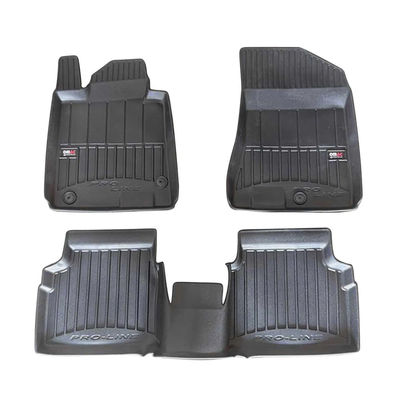 2021-2024 Hyundai Sonata 2020-2024 / Kia K5 Premium Floor Mats Liners Full Set All Weather Heavy Duty