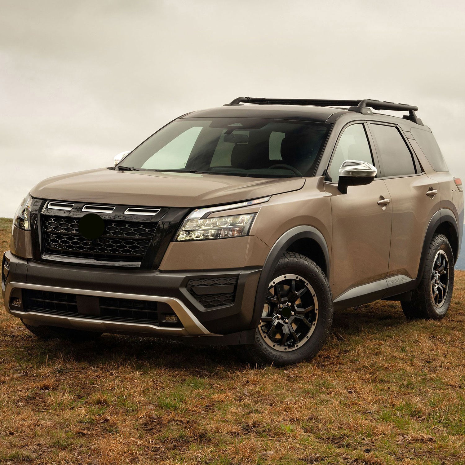 2022-2024 Nissan Pathfinder Mirror Cover Caps Chrome 2Pcs ABS Plastic