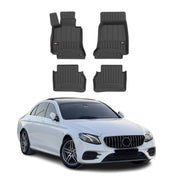2017-2023 Mercedes E Class S213 Wagon Premium Floor Mats Liners Full Set All Weather Heavy Duty Black