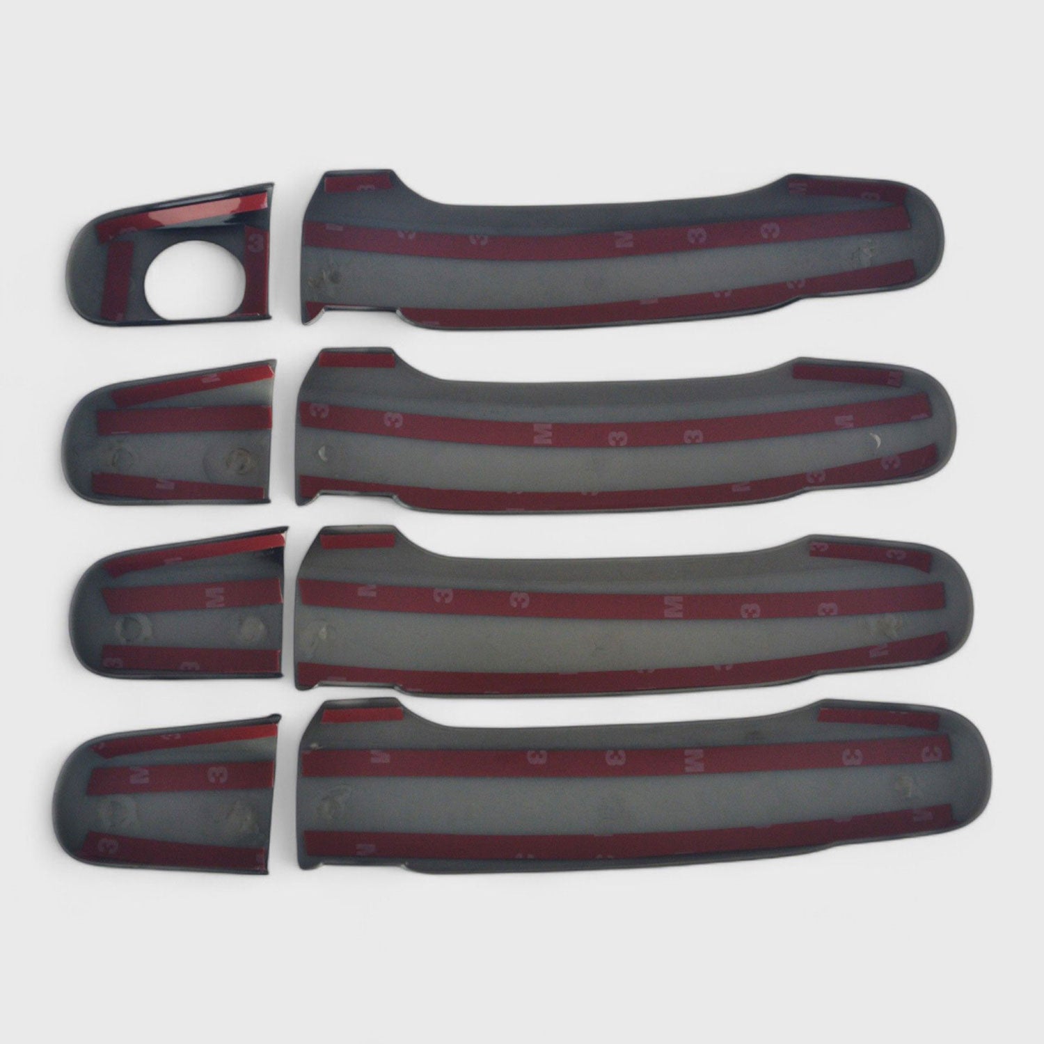 2013-2016 GMC Acadia Door Handle Cover Gloss Black 8Pcs ABS Plastic