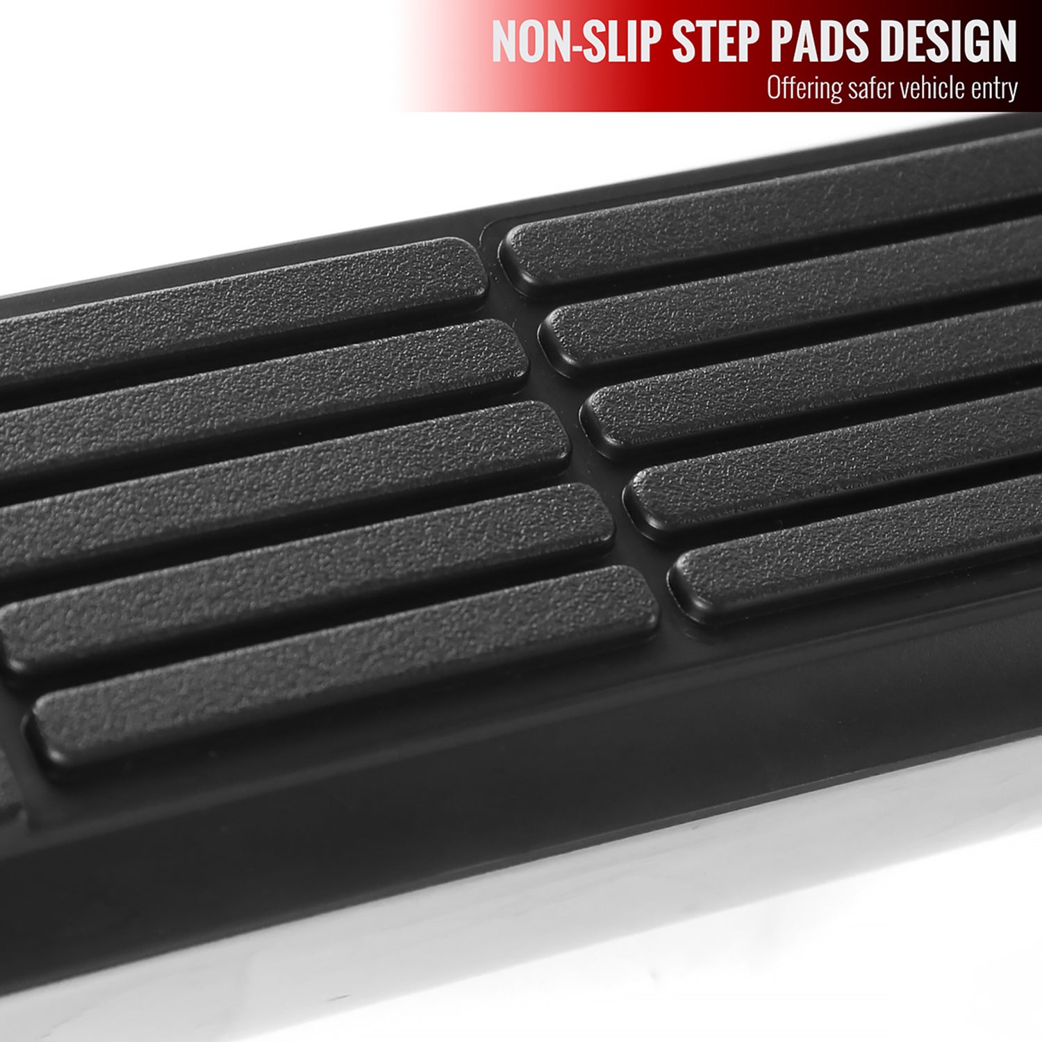 2019-2021 Chevy Silverado/GMC Sierra Crew Cab 3" Steel Side Step Nerf Bars