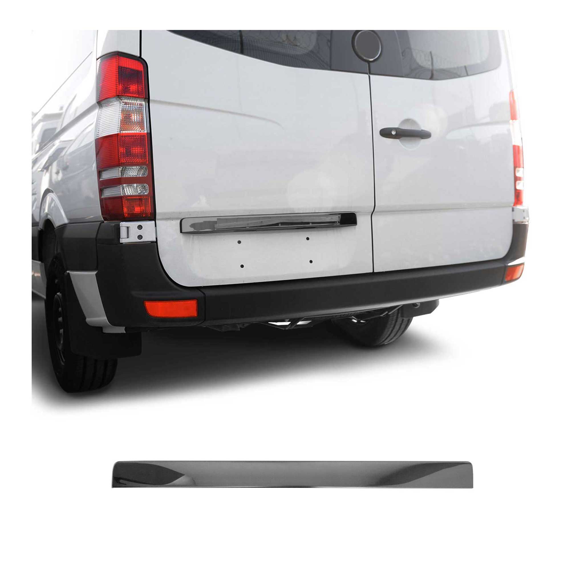 2006-2018 Mercedes Sprinter W906 Trunk Tailgate Door Handle Cover Stainless Steel Dark